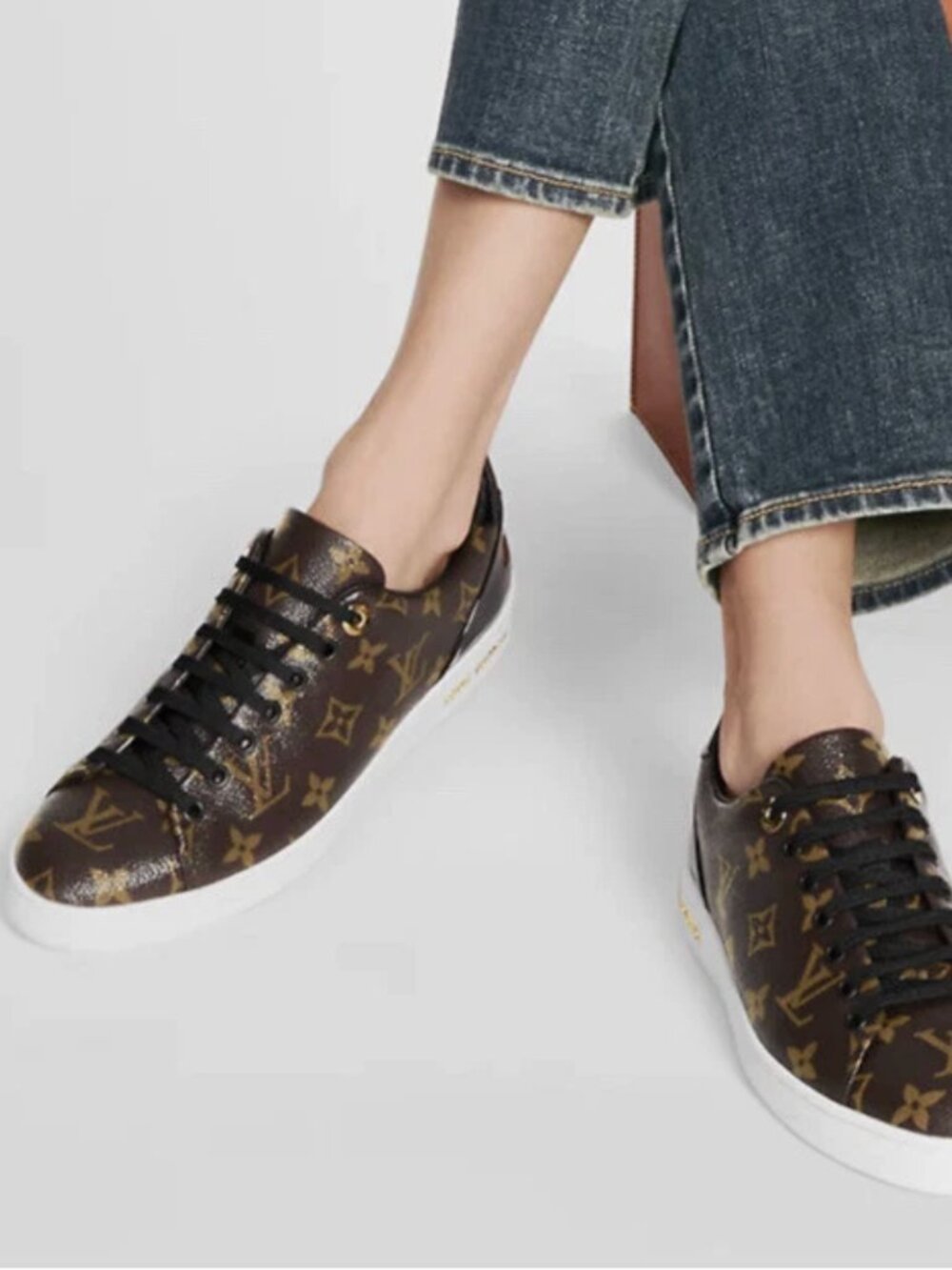 Louis Vuitton Monogram Frontrow Sneakers Women